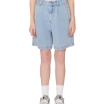 γυναικεία τζιν βερμούδα από την obey, eli II denim pleated short