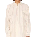 γυναικείο πουκάμισο από την Obey με ρίγες, primavera stripe shirt