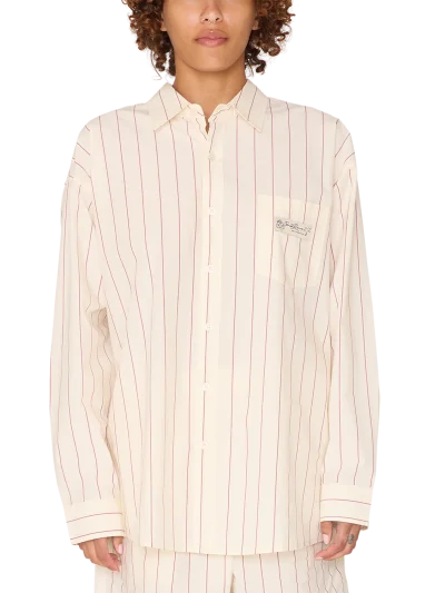 γυναικείο πουκάμισο από την Obey με ρίγες, primavera stripe shirt