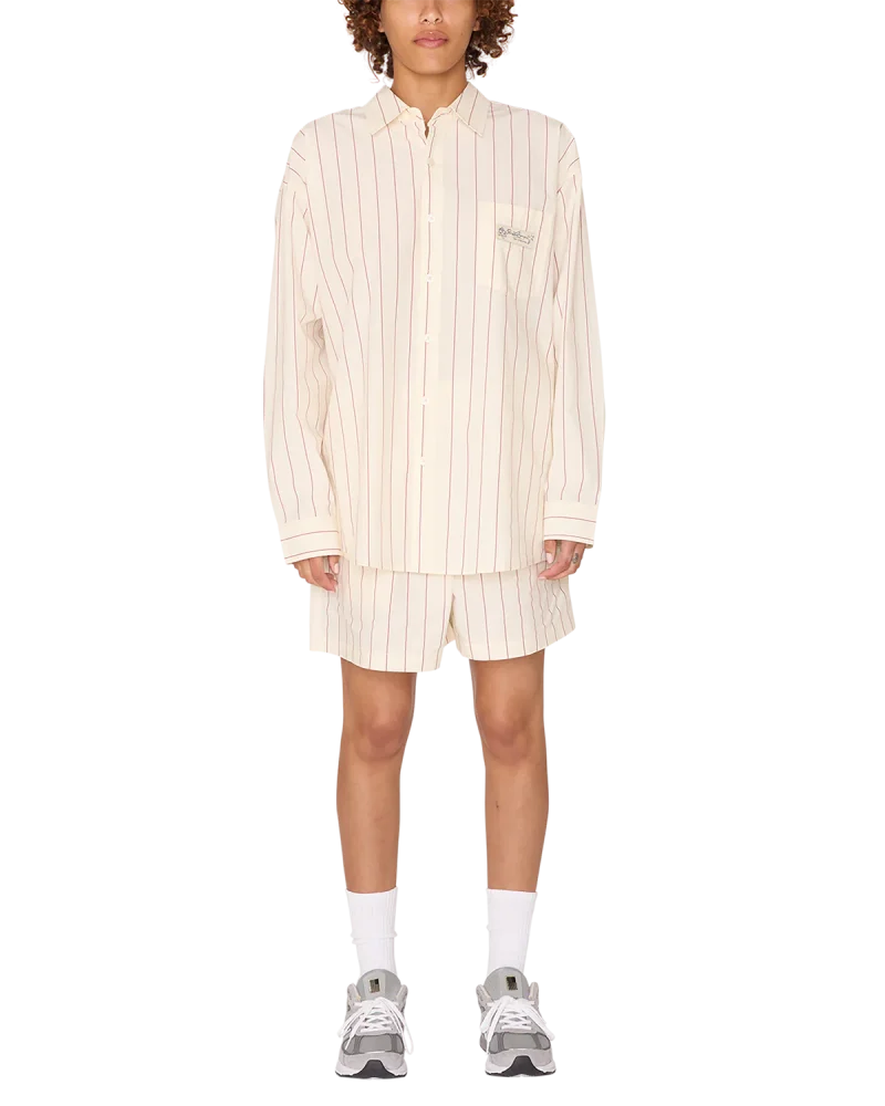 γυναικείο πουκάμισο από την Obey με ρίγες, primavera stripe shirt