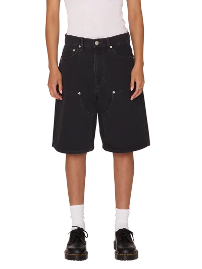 γυναικεία βερμούδα σε μαύρο χρώμα από την obey, shift panel short