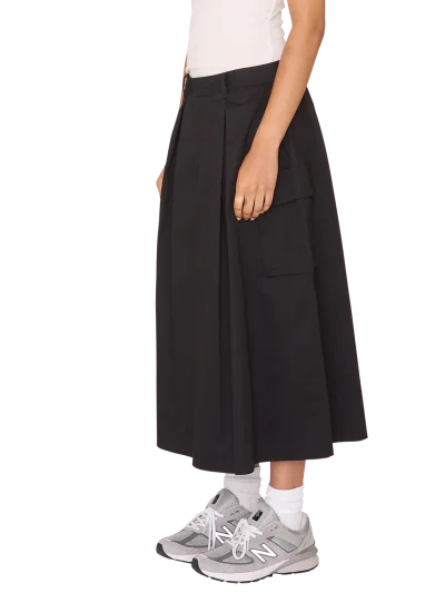 γυναικεία cargo φούστα σε μαύρο χρώμα από την obey, surface cargo skirt
