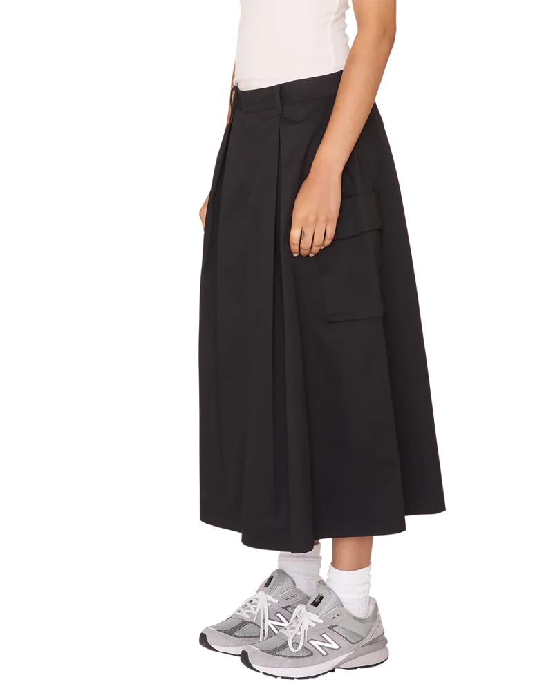 γυναικεία cargo φούστα σε μαύρο χρώμα από την obey, surface cargo skirt