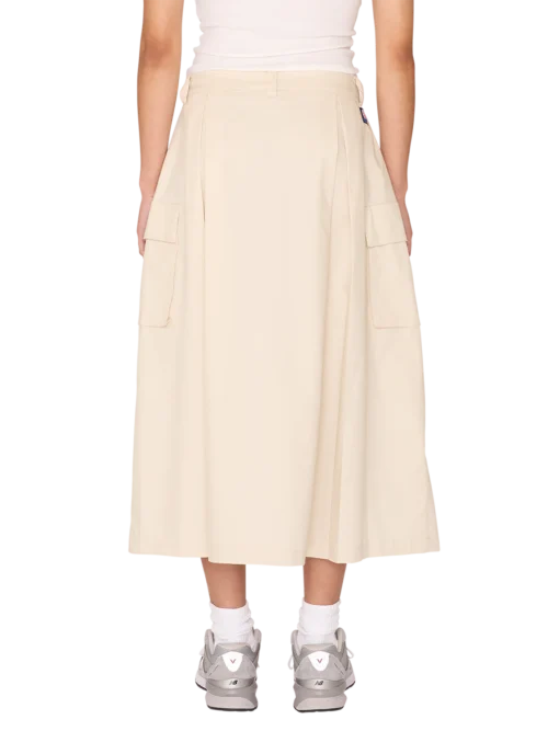 Obey Surface Cargo Skirt Beige Φούστα - Image 4