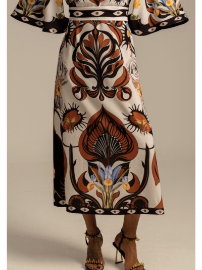Peace & Chaos Ornamental Long Dress - Image 3