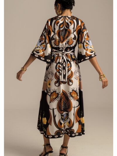 γυναικείο φόρεμα σε σχέδια από την peace and chaos, ornamental long dress