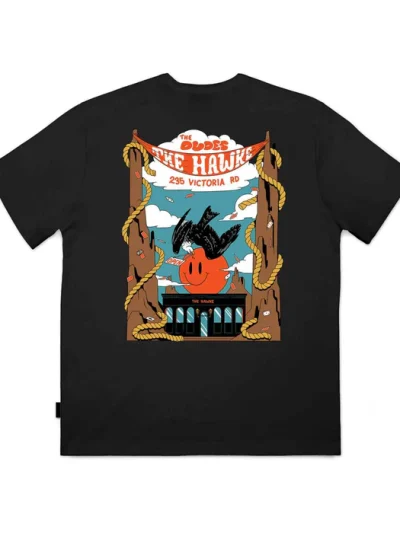 η the dudes hawke t-shirt ανδρική κοντομάνικη μπλούζα