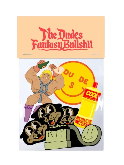 σετ με αυτοκόλλητα από την the dudes
