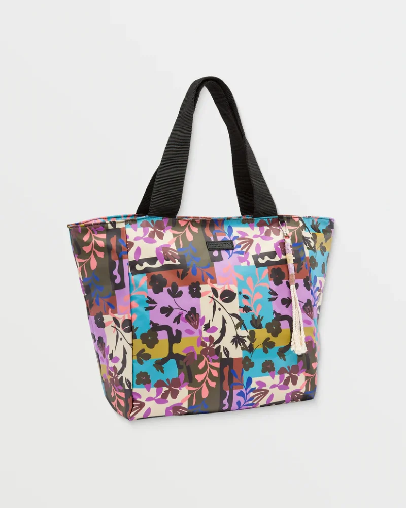 τσάντα θαλάσσης από την volcom, bay beach tote bag