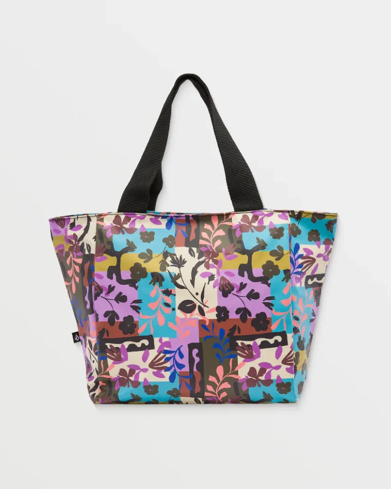 τσάντα θαλάσσης από την volcom, bay beach tote bag