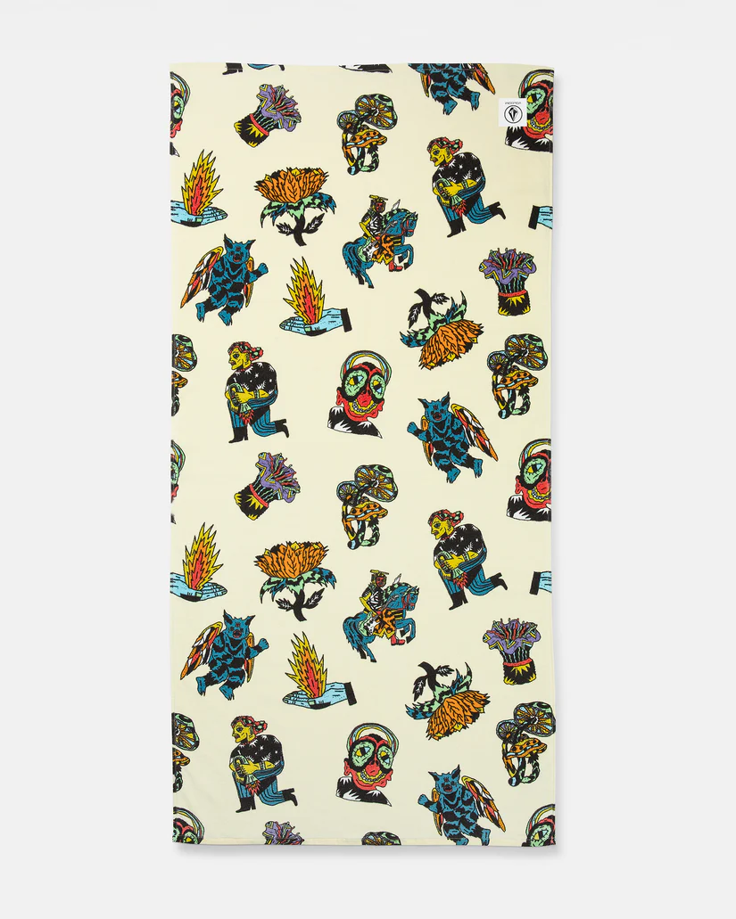 πετσέτα θαλάσσης από την volcom, beach towel