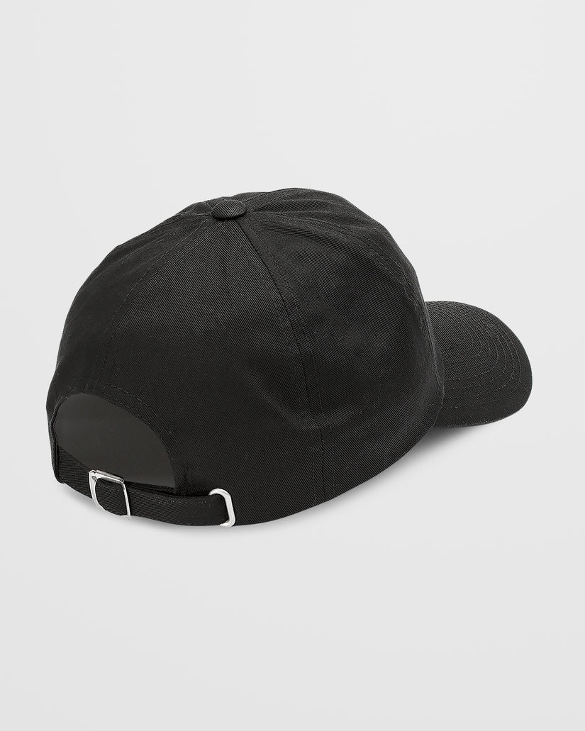 μαύρο καπέλο από την volcom, circle stone dad cap