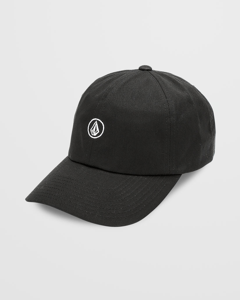 μαύρο καπέλο από την volcom, circle stone dad cap