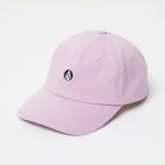 καπέλο από την volcom σε λιλά χρώμα, circle stone dad cap