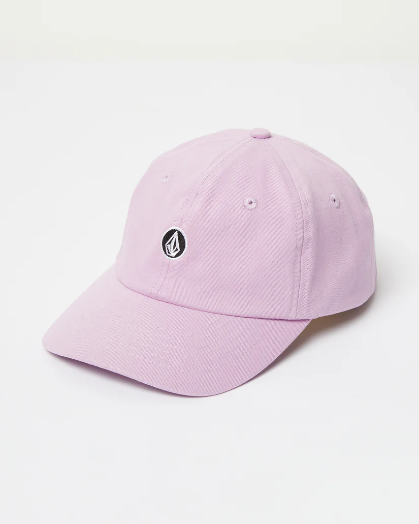 καπέλο από την volcom σε λιλά χρώμα, circle stone dad cap