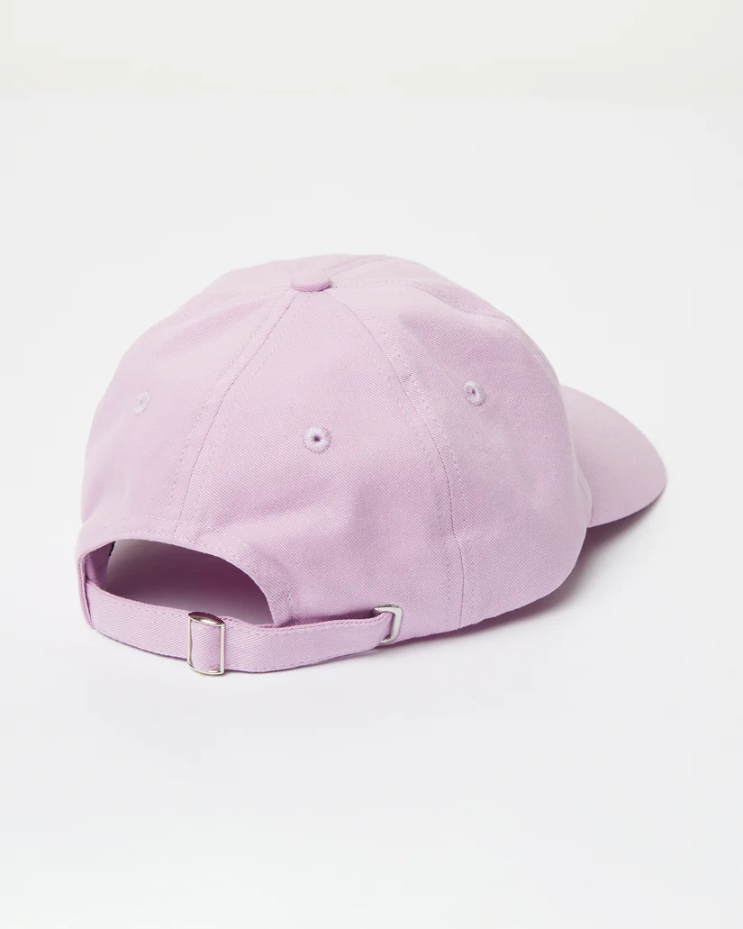 καπέλο από την volcom σε λιλά χρώμα, circle stone dad cap