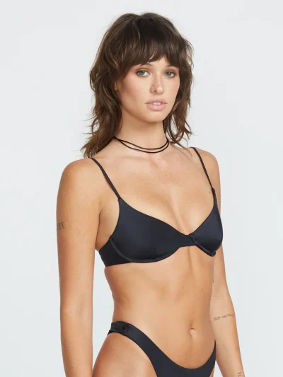 Volcom Simply Seamless Bikini Black Μαγιό - Image 6