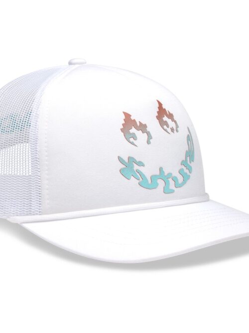 γυναικείο καπέλο hello fox trucker hat σε λευκό χρώμα
