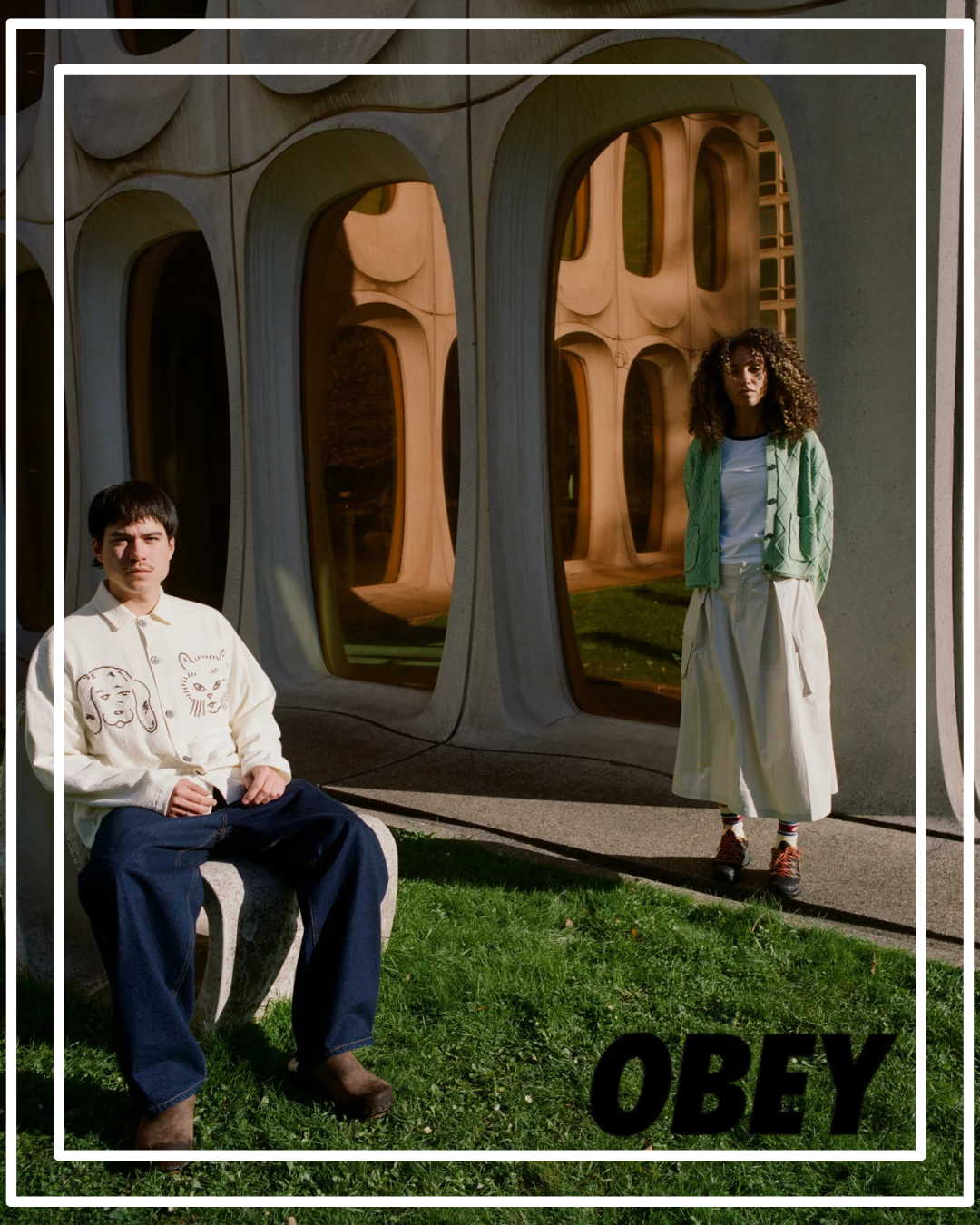εικόνα από την νέα κολλεξιον της obey