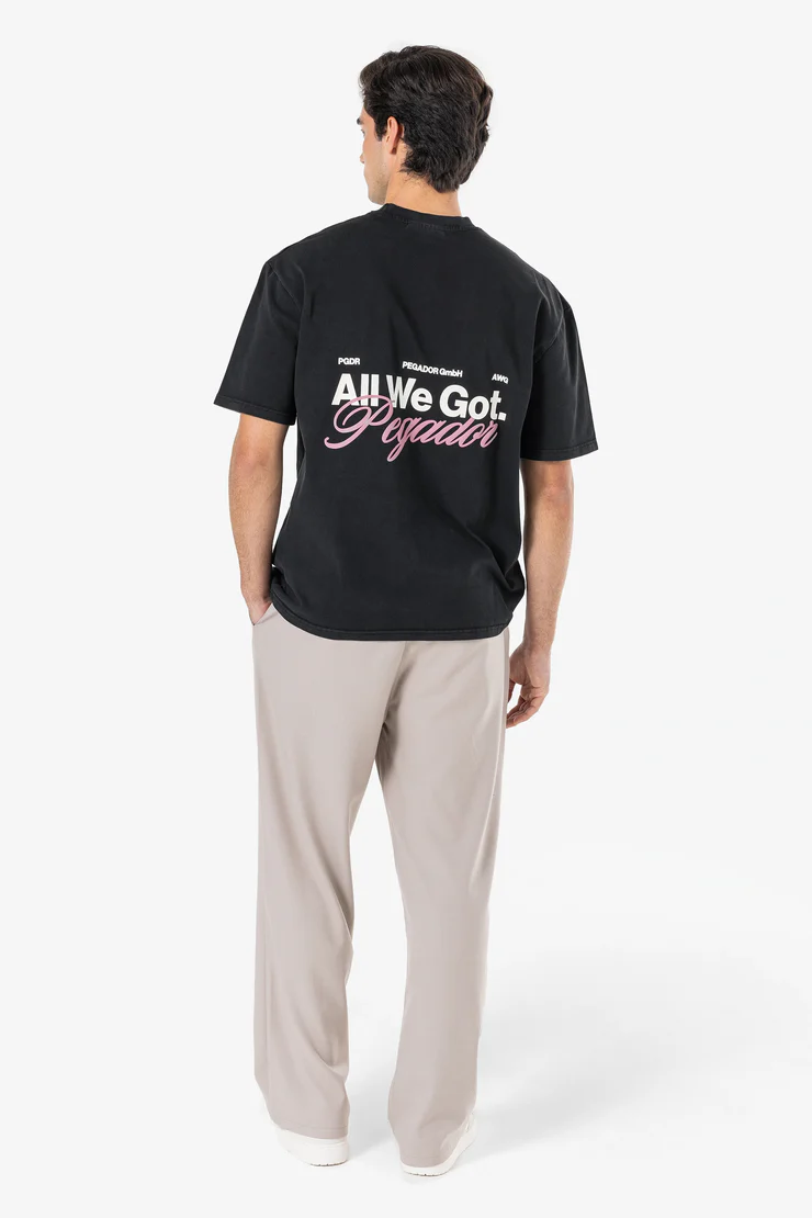 ανδρική κοντομάνικη μπλούζα pegador colfa oversized t-shirt