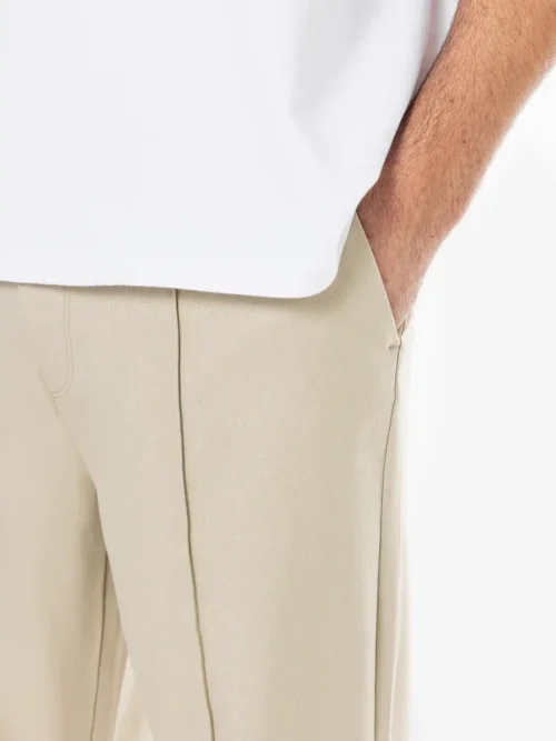 Pegador Mador Wide Suit Pants Beige Παντελόνι - Image 6