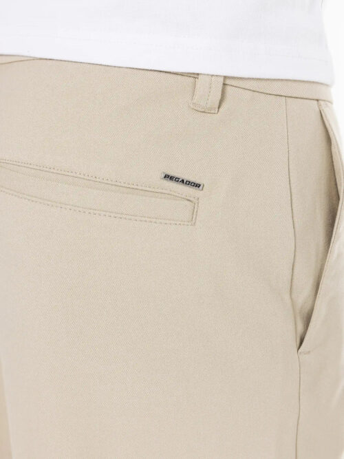 Pegador Mador Wide Suit Pants Beige Παντελόνι - Image 7
