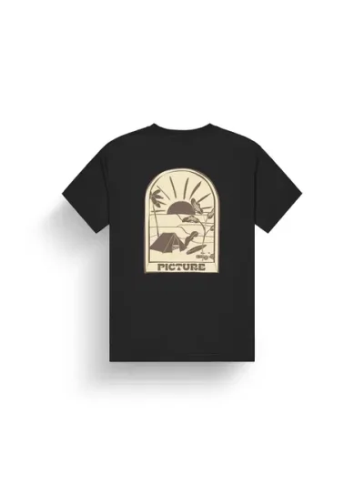 Picture Endako T-shirt Black Ανδρική Μπλούζα - Image 6