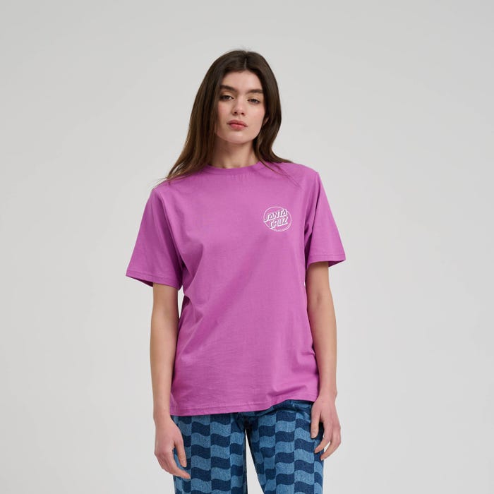 γυναικεία κοντομάνικη μπλούζα από την santa cruz , partial dot t-shirt