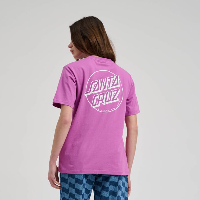 γυναικεία κοντομάνικη μπλούζα από την santa cruz , partial dot t-shirt