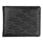μαύρο πορτοφόλι από δερματίνη της santa cruz , salba eyes wallet
