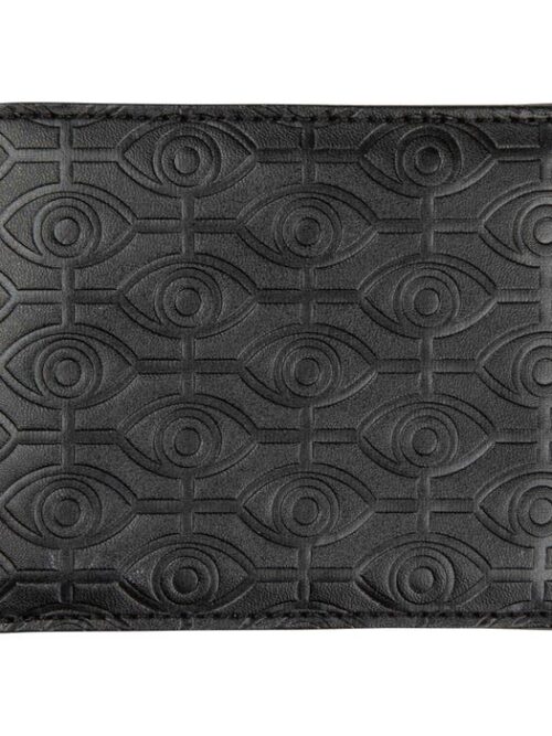 μαύρο πορτοφόλι από δερματίνη της santa cruz , salba eyes wallet