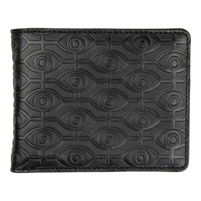 μαύρο πορτοφόλι από δερματίνη της santa cruz , salba eyes wallet