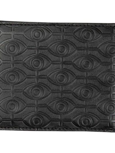 μαύρο πορτοφόλι από δερματίνη της santa cruz , salba eyes wallet