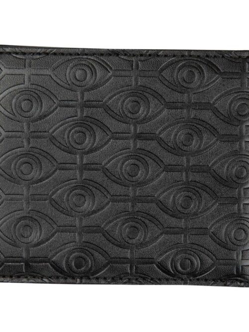 μαύρο πορτοφόλι από δερματίνη της santa cruz , salba eyes wallet