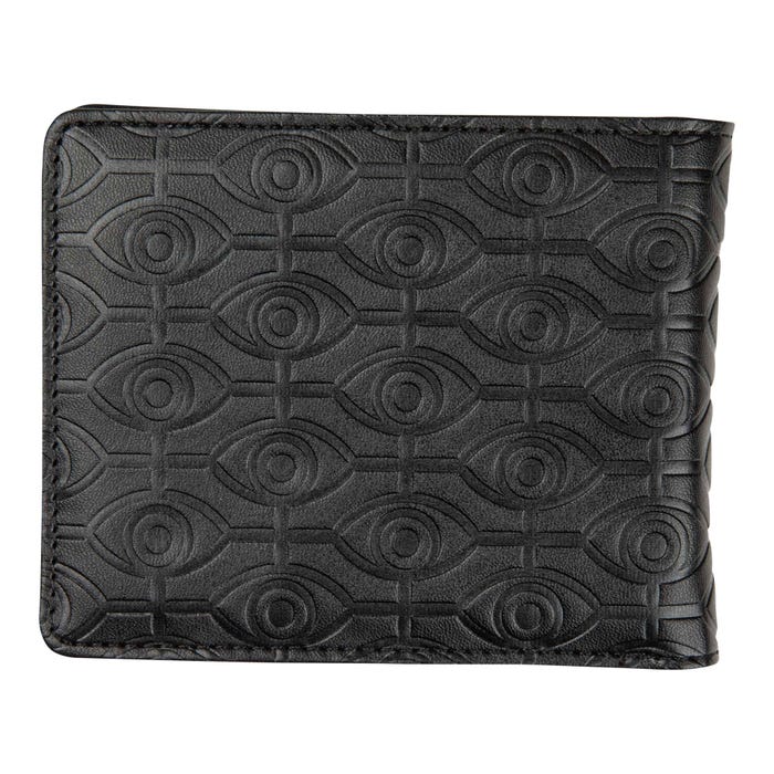μαύρο πορτοφόλι από δερματίνη της santa cruz , salba eyes wallet