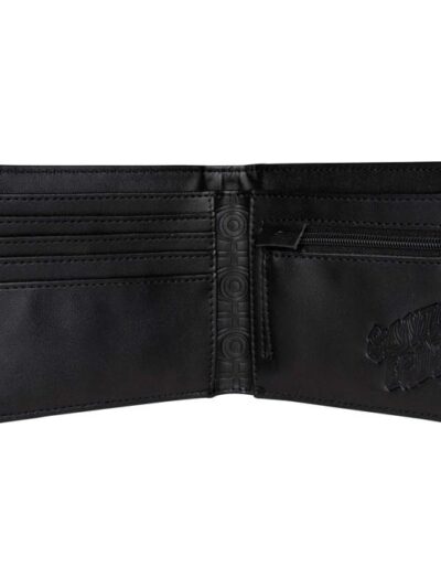 μαύρο πορτοφόλι από δερματίνη της santa cruz , salba eyes wallet