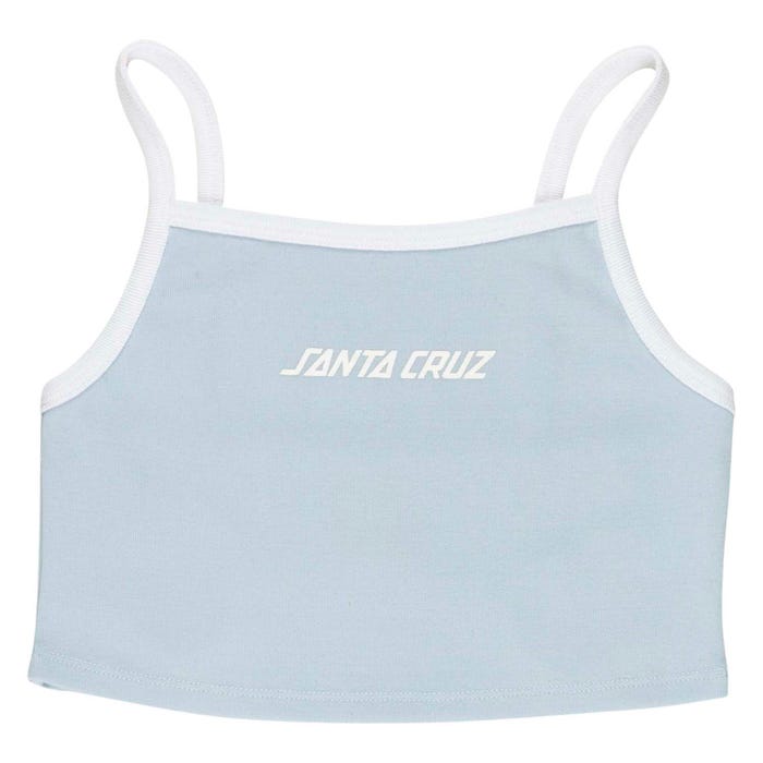 γυναικείο αμάνικο τοπ από την santa cruz, strip contrast vest
