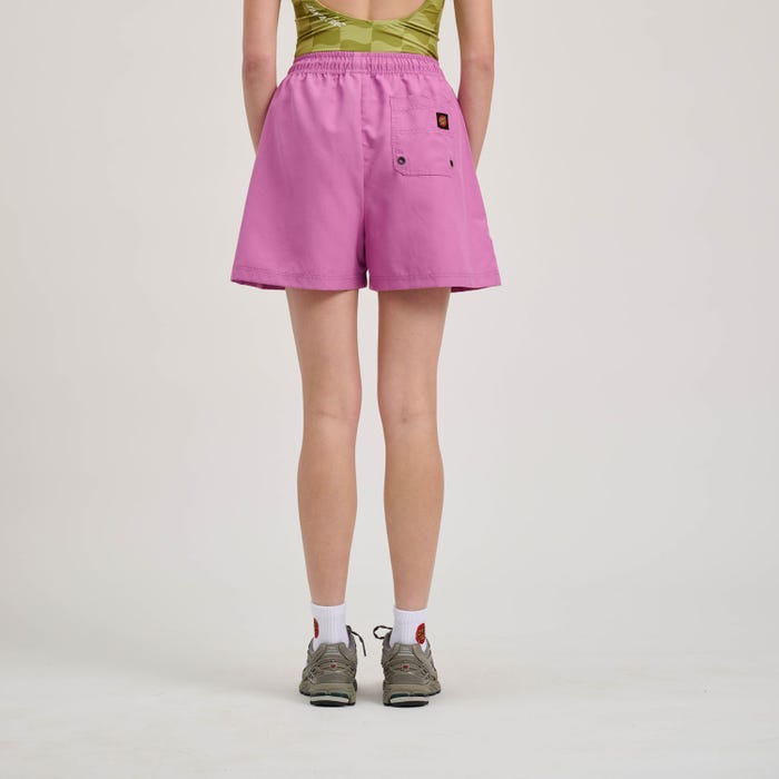 γυναικεία βερμούδα σε ροζ χρώμα από την santa cruz, venice swimshorts
