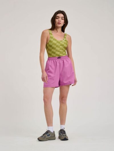 γυναικεία βερμούδα σε ροζ χρώμα από την santa cruz, venice swimshorts