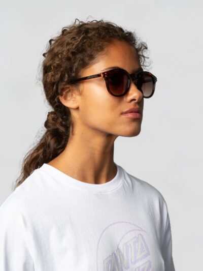 γυαλιά ηλίου από την santa cruz με καφέ σκελετό, watson sunglasses