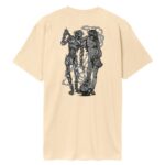 ανδρική κοντομάνικη μπλούζα από την santa cruz, wooten duo t-shirt beige