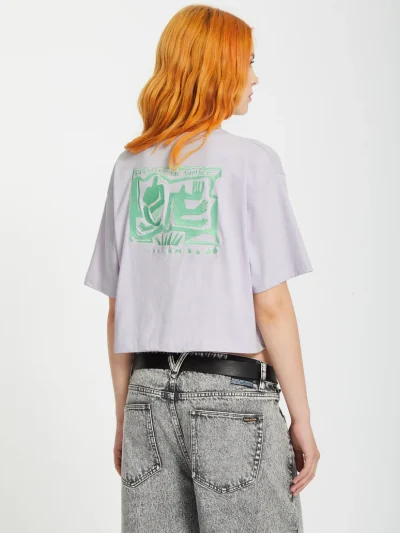 γυναικεία κοντομάνικη μπλούζα από την volcom, drumstone t-shirt