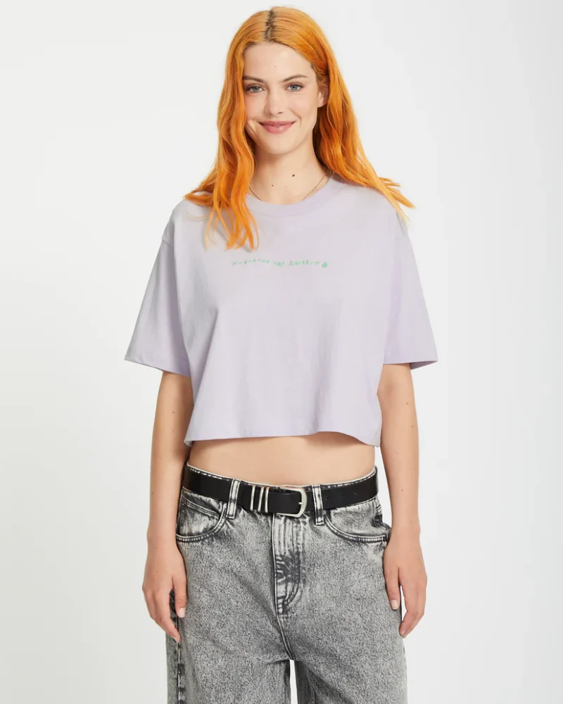 γυναικεία κοντομάνικη μπλούζα από την volcom, drumstone t-shirt