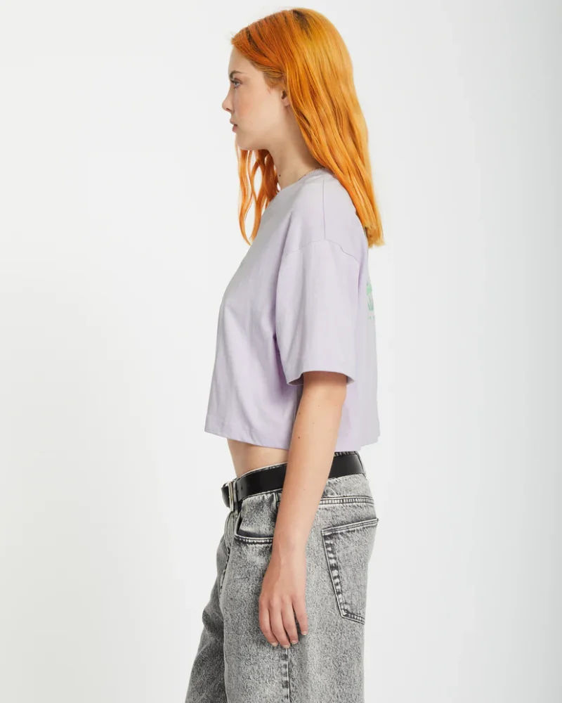 γυναικεία κοντομάνικη μπλούζα από την volcom, drumstone t-shirt