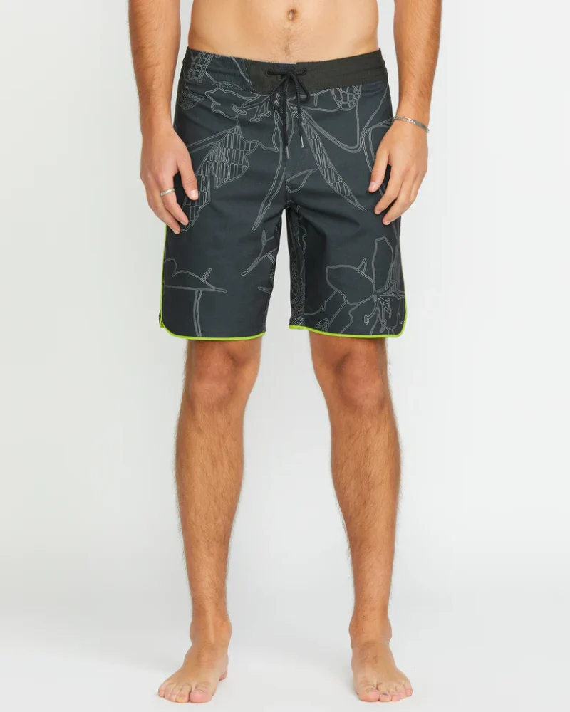 ανδρικό μαγιό βερμούδα από την volcom, mister fib scallop stoney 19" boardshort