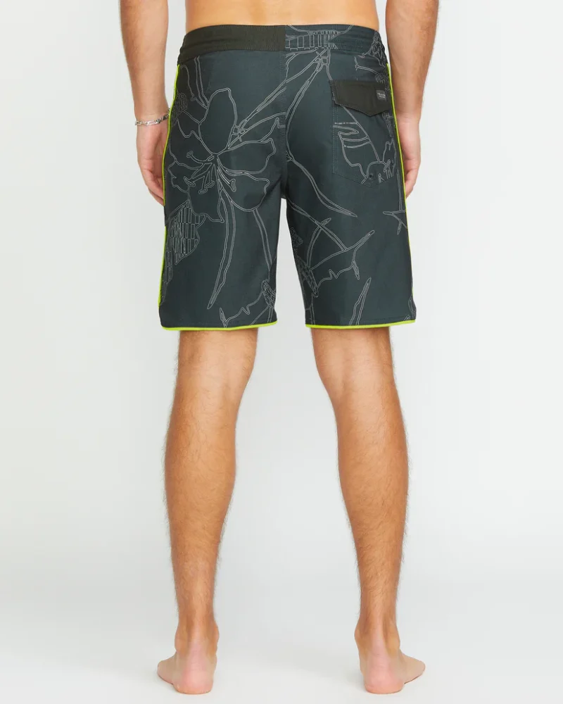 ανδρικό μαγιό βερμούδα από την volcom, mister fib scallop stoney 19" boardshort