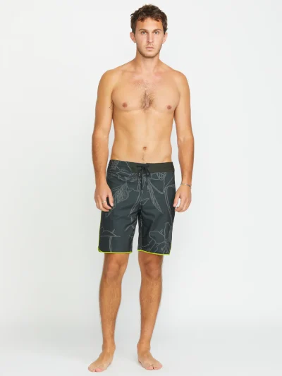 ανδρικό μαγιό βερμούδα από την volcom, mister fib scallop stoney 19" boardshort