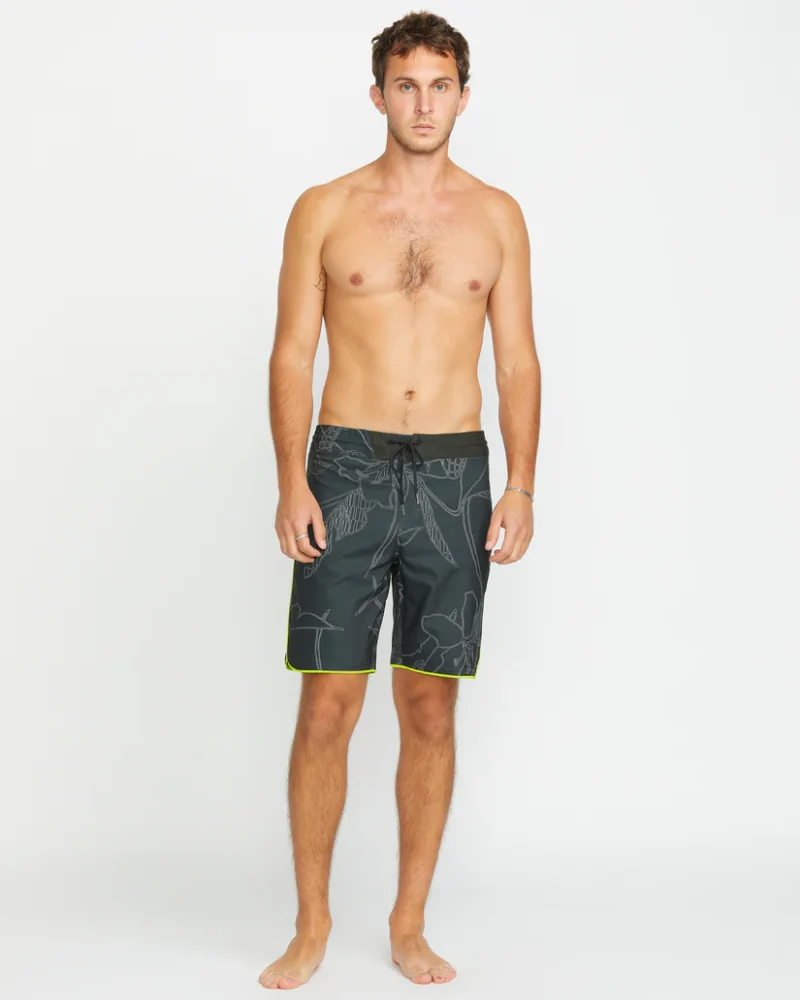 ανδρικό μαγιό βερμούδα από την volcom, mister fib scallop stoney 19" boardshort