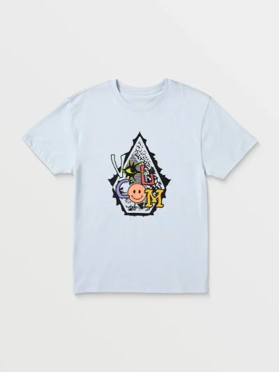 παιδικό κοντομάνικο μπλουζάκι από την volcom, psychosis kids t-shirt