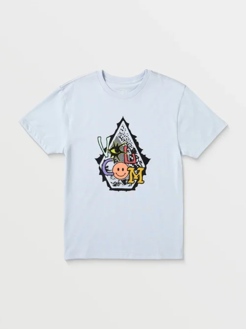 παιδικό κοντομάνικο μπλουζάκι από την volcom, psychosis kids t-shirt